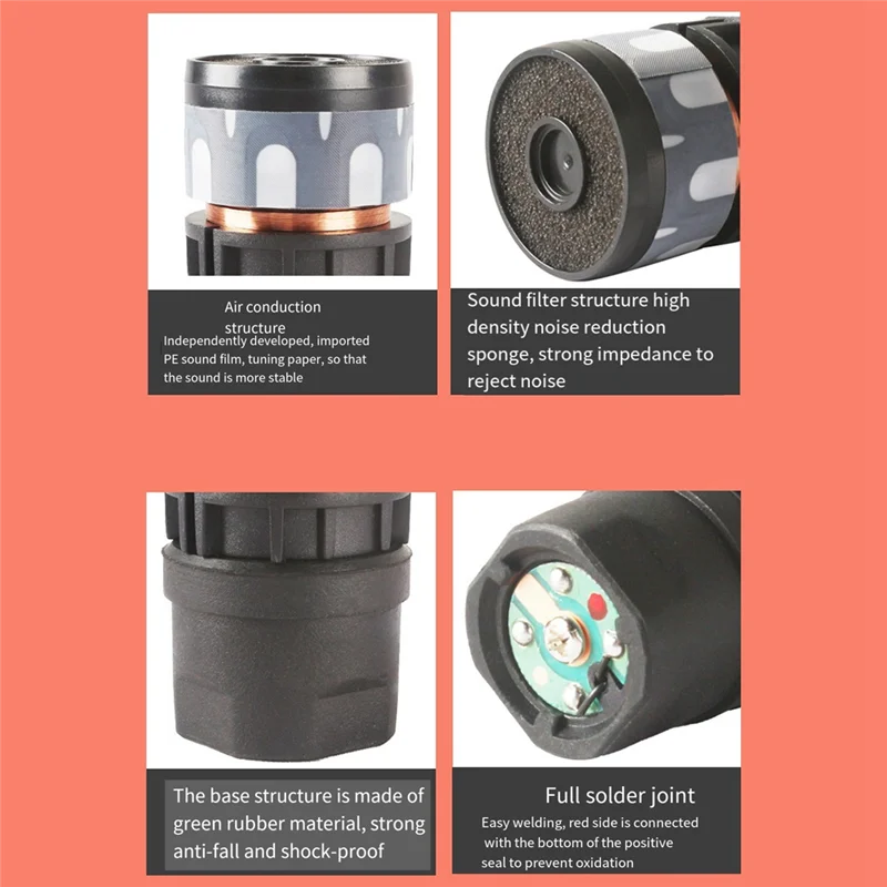 

Dynamic Microphone Core, Microphone General Accessories , Dynamic Microphone Capsule,High Fidelity Sound Quality N-813-ABIU