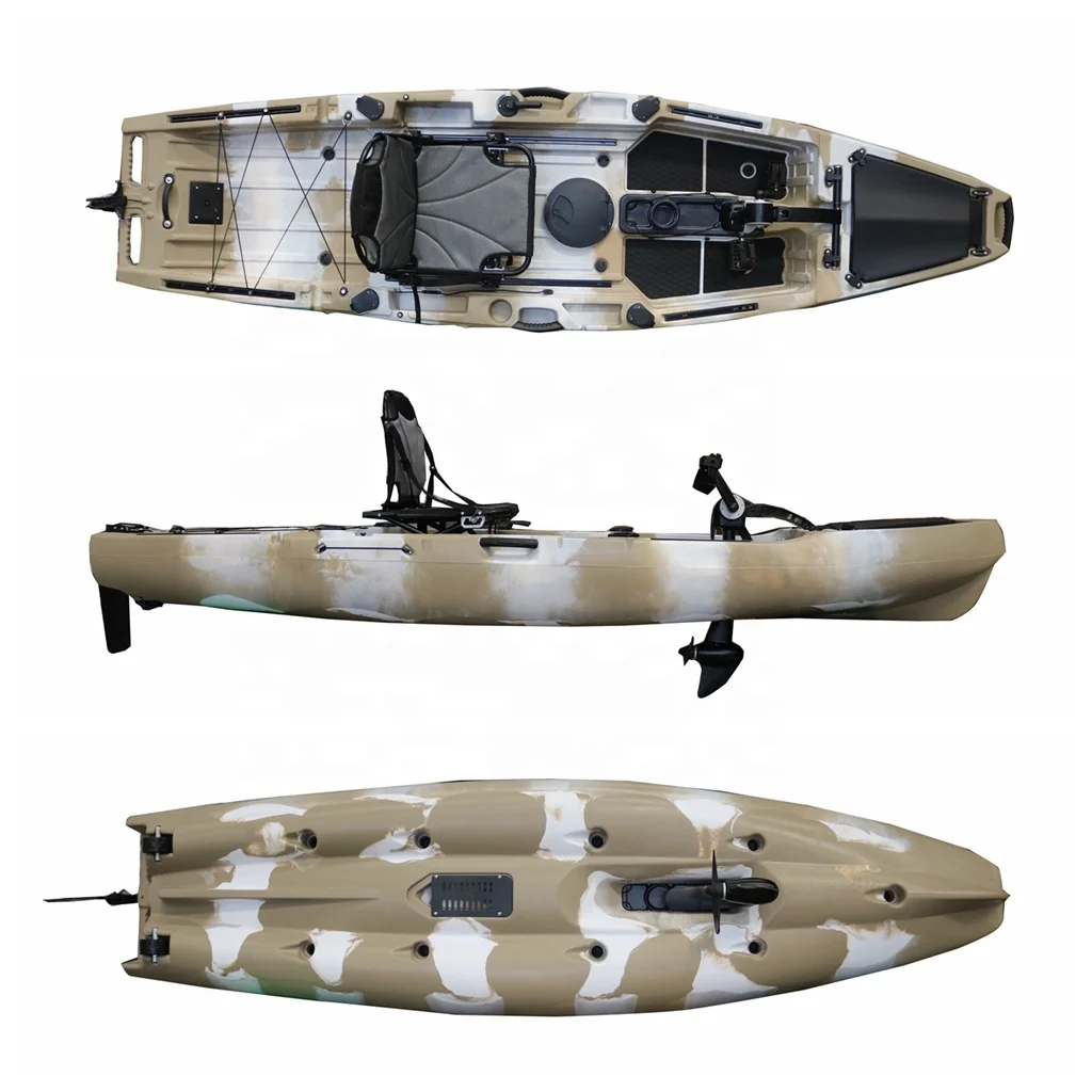 

Vicking New Design Customrizd Fishing Single Seat Pedal Kayak 1 Piece Lakes & Rivers Plastic Customized Canoe 3 Pcs 2 Years 37kg