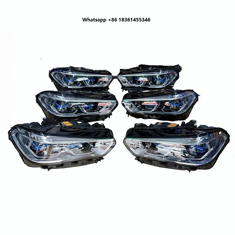 For X5 X6 G05 G06 12V LED 6000K High-End Headlights 6000 lm Universal Fitment