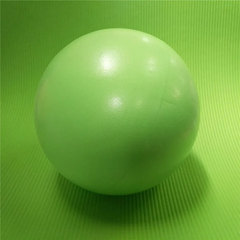 Frosted Small Mini Yoga Ball 25cm Straw Pilates Inflatable Gymnastics Fitness Children's Toy Balloon