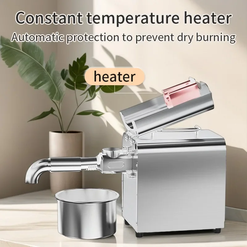 X3C Constant Temperature Version Stainless Steel Oil Press Mechanical Switch Control Peanut Cooking Cold Hot Press Oil
