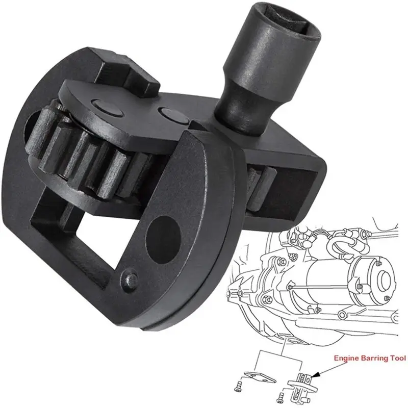Engine Barring Tool J-46392 For Mercedes Benz Actros A For Detroit Diesel DD13 DD15 16 MBE 4000 900