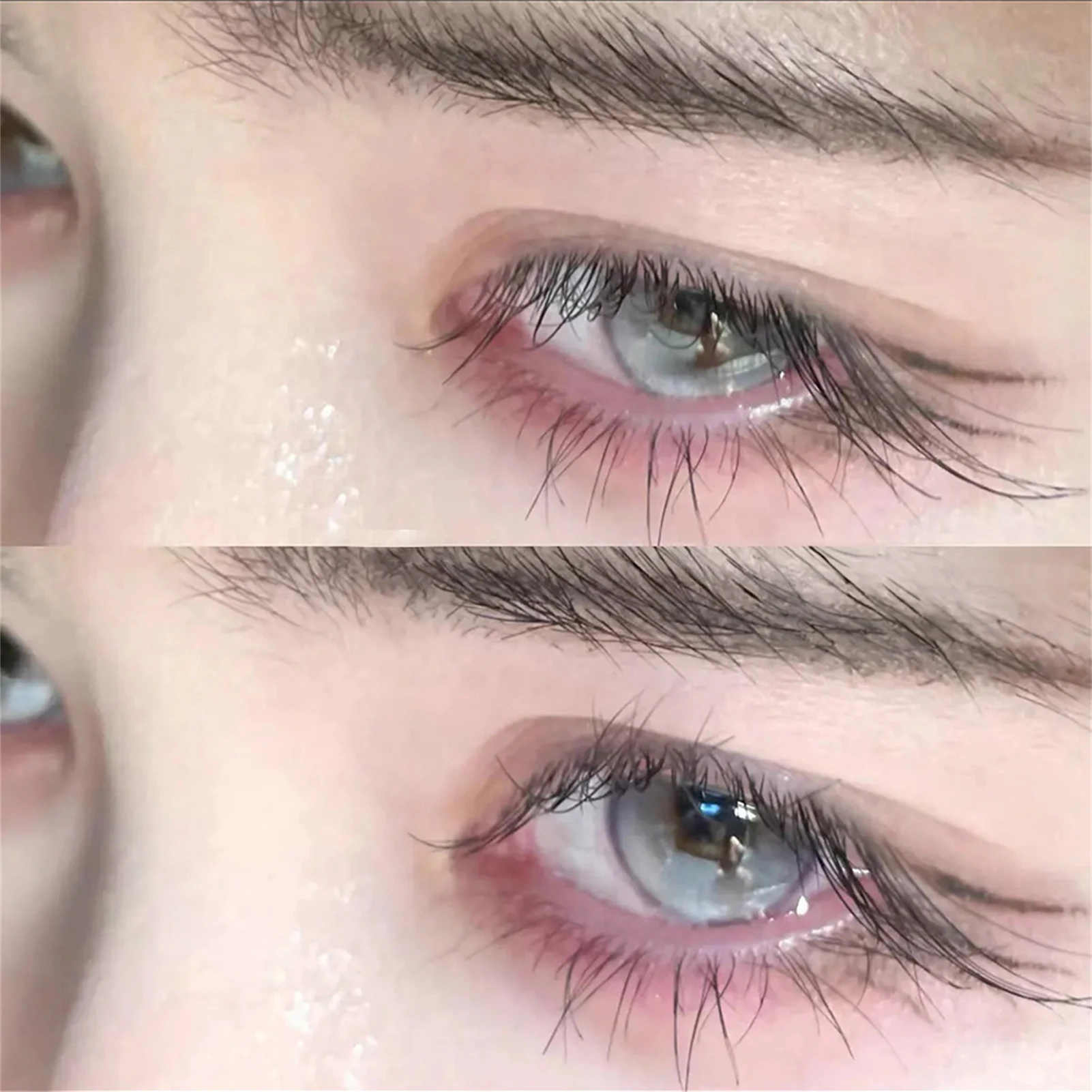 C حليقة 8-14 مللي متر لتقوم بها بنفسك مجموعات الرموش الثعلب على شكل يطير Wispy لتقوم بها بنفسك مجموعات الرموش الطبيعية لاش تمديد الرموش وهمية هزلية