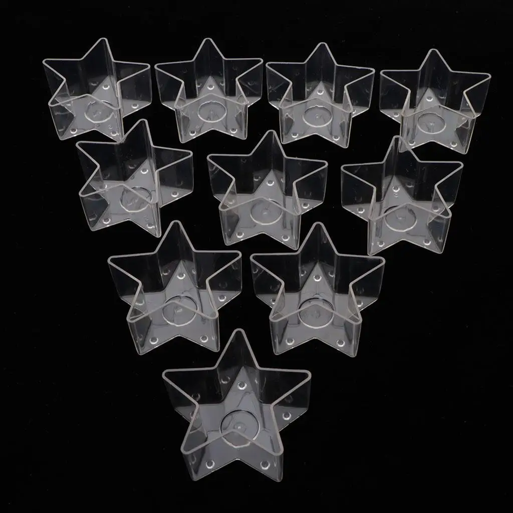 Candle Making Mold Tealight Holders Durable PC Material for Scented Aromatic Candles and Christmas Decorations
