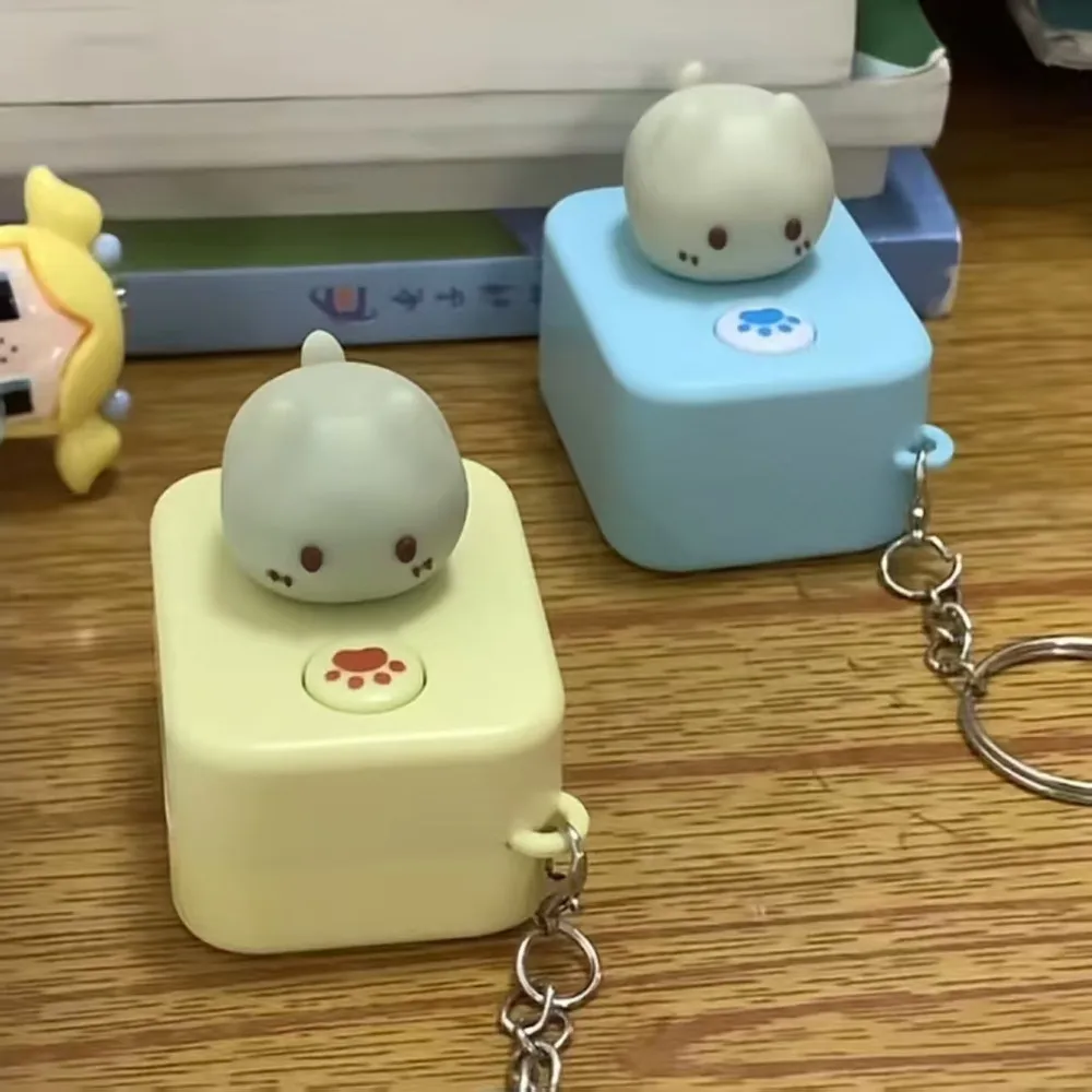 مزحة مربع المقبس القط مواء لعبة الصوت المفاتيح حقيبة ظهر الطالب متعة لعبة تخفيف التوتر #3