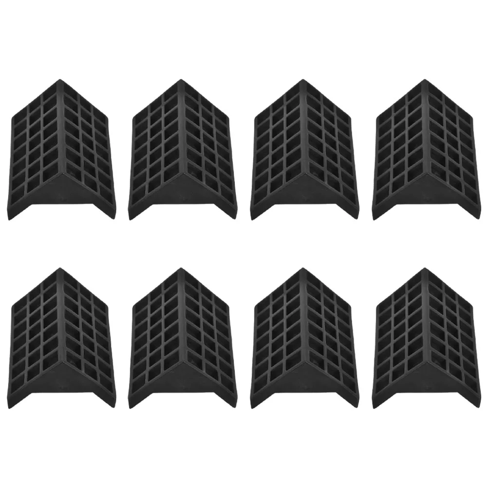 

8pcs Table Tennis Corner Guards Durable Plastic Protector Covers for Baby Proofing Edge Safety Furniture Bumpers Clear