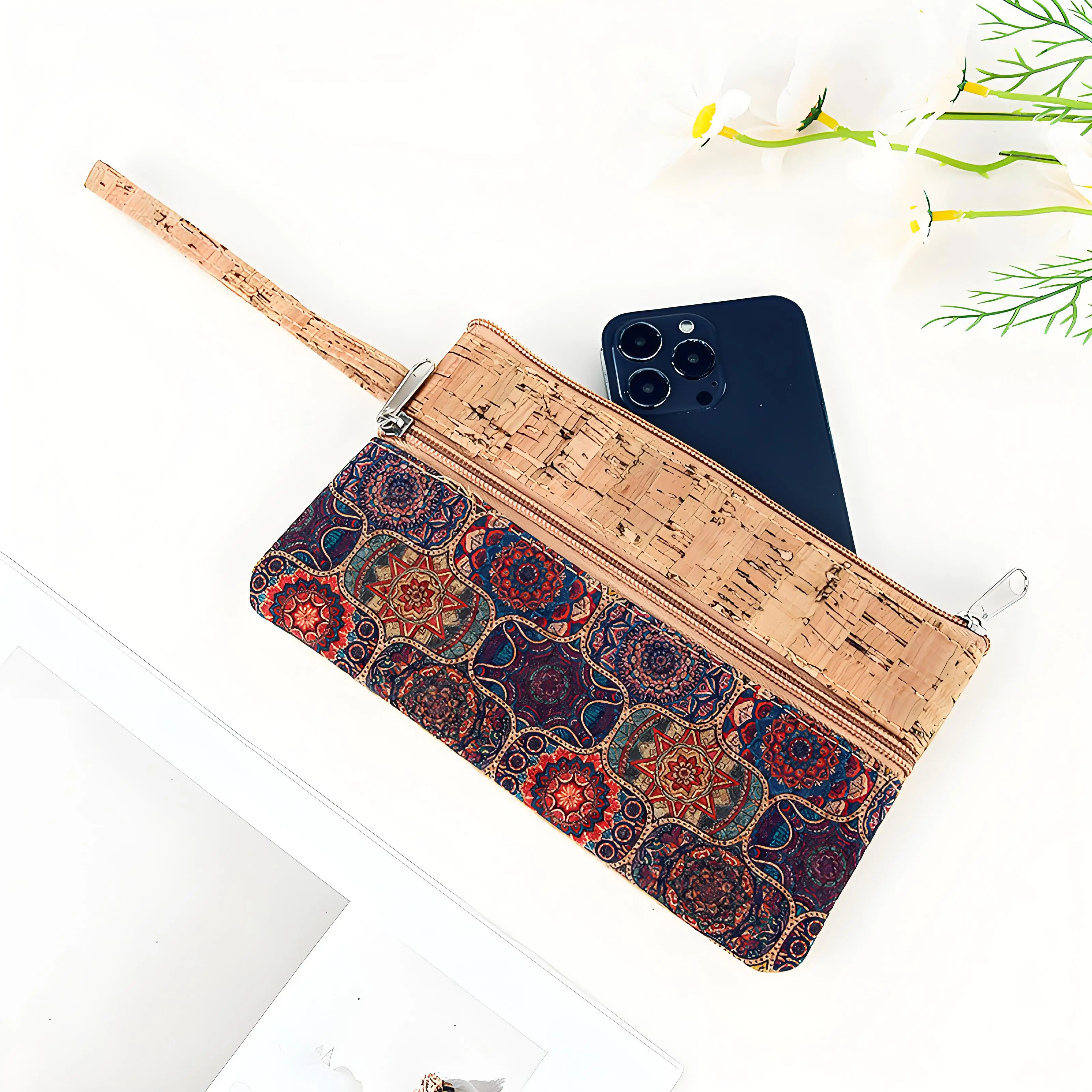 

Purses for Women, Straw Bag, Bohemian Handmade Sequin Embroidered Flowers Envelope Package, Summer Beach Handbags for Vacation,