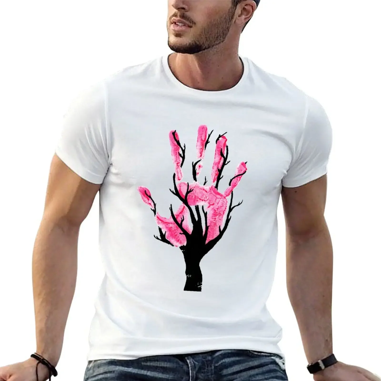 The Magic in the Trees T-Shirt oversizeds heavyweights Short sleeve tee man t shirt T-shirts for men cotton