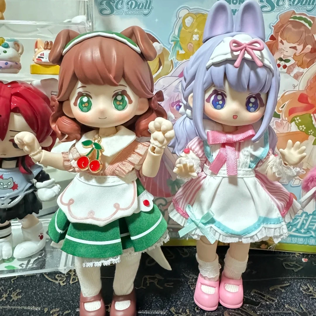 New Genuine Ninizee Dream Town Series Blind Box 12 Points Bjd Garage Kit Movable Girl Ornament Collection Toy Birthday Gift