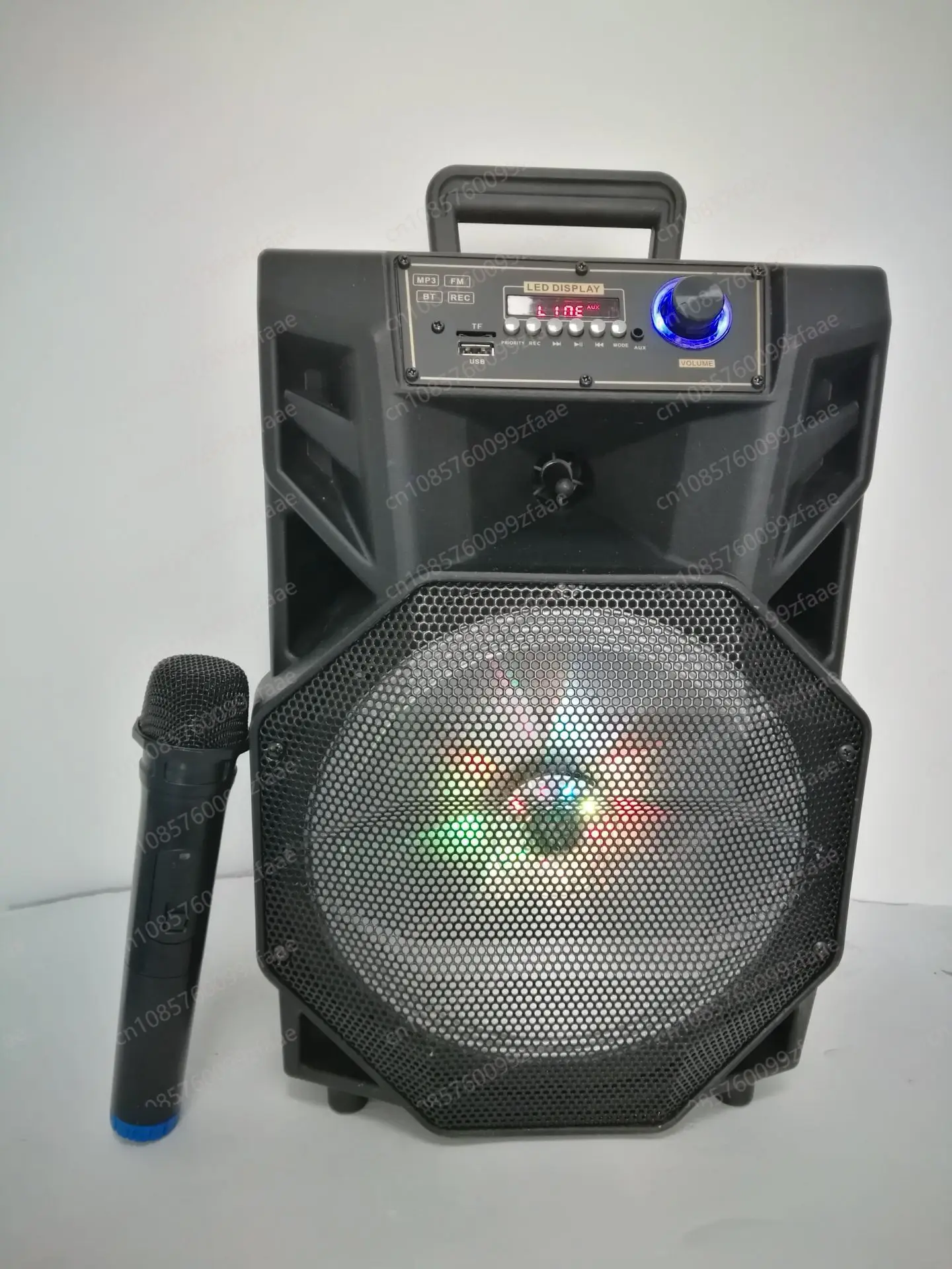 

10-дюймовый мощный Bluetooth-динамик с тягой, 10-дюймовый аккумуляторный динамик с тягой