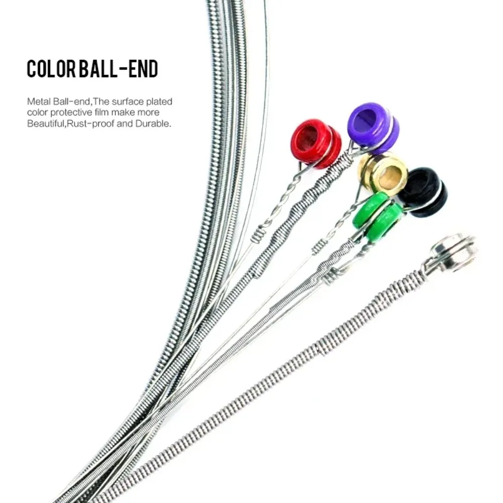 RX Series Electric Guitar Strings – Hexagonal Core Carbon Steel, Durable Tone for Practice & Performance