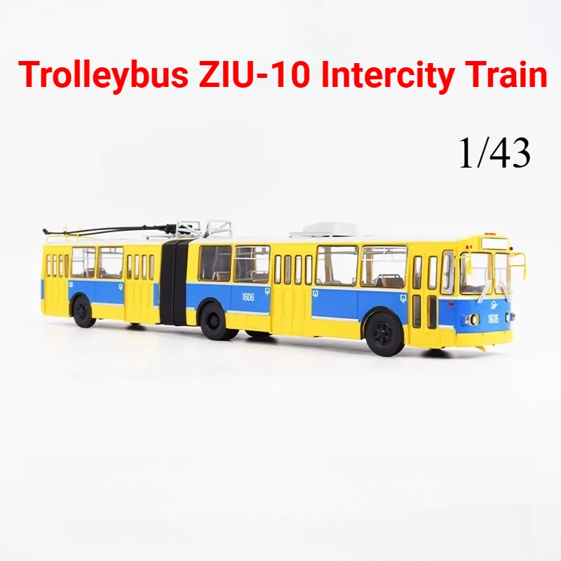 

Машинка-игрушка 1:43, модель поезда ZIU-10 Intercity Train 900285, желтая, статическая, коллекционная, украшение, подарок для мальчика