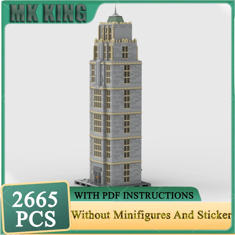 Movie Model Moc Building Bricks Department of Damage Control Tower Model Technology Blocks Construstion Assembly Gift Toy Set