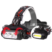 10000 LM USB Rechargeable LED Headlamp Rotatable lamp holder 8 Light Mode LED COB Super Bright Headlights Waterproof driving