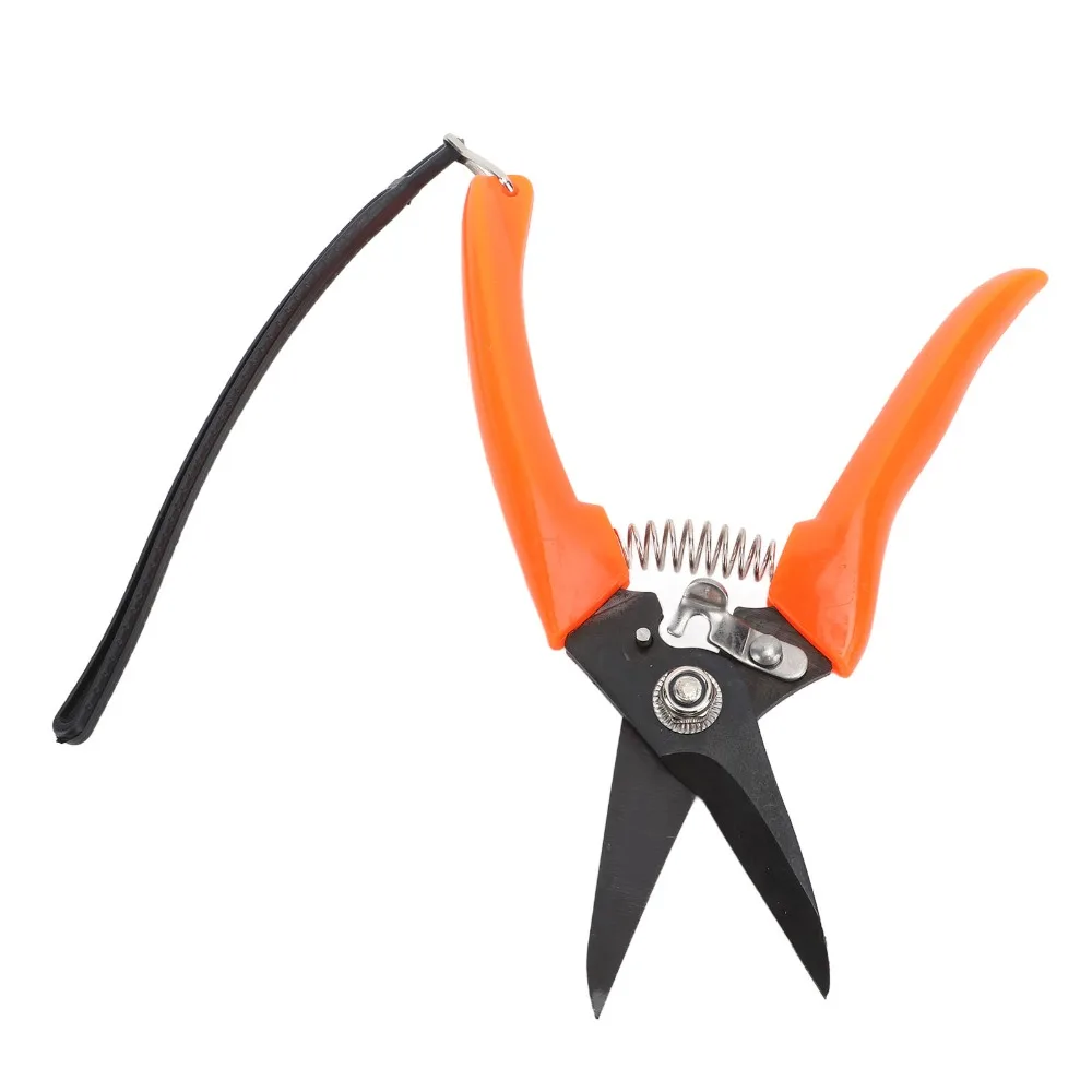 Reliable Stainless Steel Hoof Shear Plastic Handle Red Hoof Trimming Shears Durable Multifunctional Hoof Trimmers Farm Use