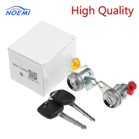 YAOPEI 69051-12340 69052-12340 Car Door Lock With key (L+R) For Toyota Corolla AE100 93-97 6905112340 6905212340