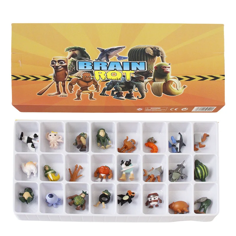 Myth Inspired Collectible Figure Set Tung Tung Tung Sahur  Desktop Figurines Table Decor For Collectors Teens Kids Birthday Gift
