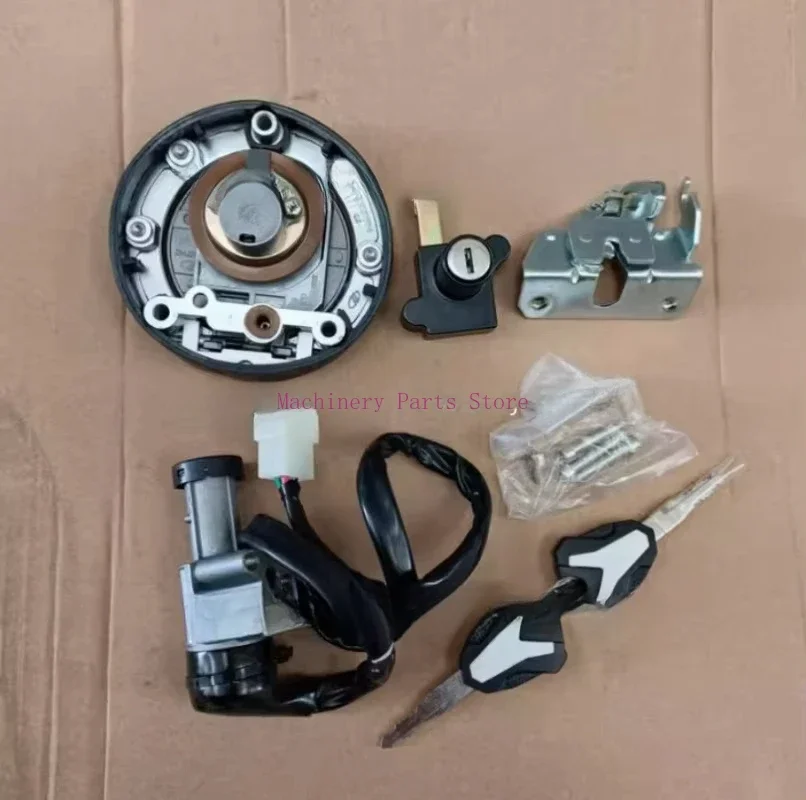 

Для LIFAN KPT200 KPT 200 аксессуары для мотоциклов, набор замков, переключатель зажигания, ключ запуска, замок топливного бака