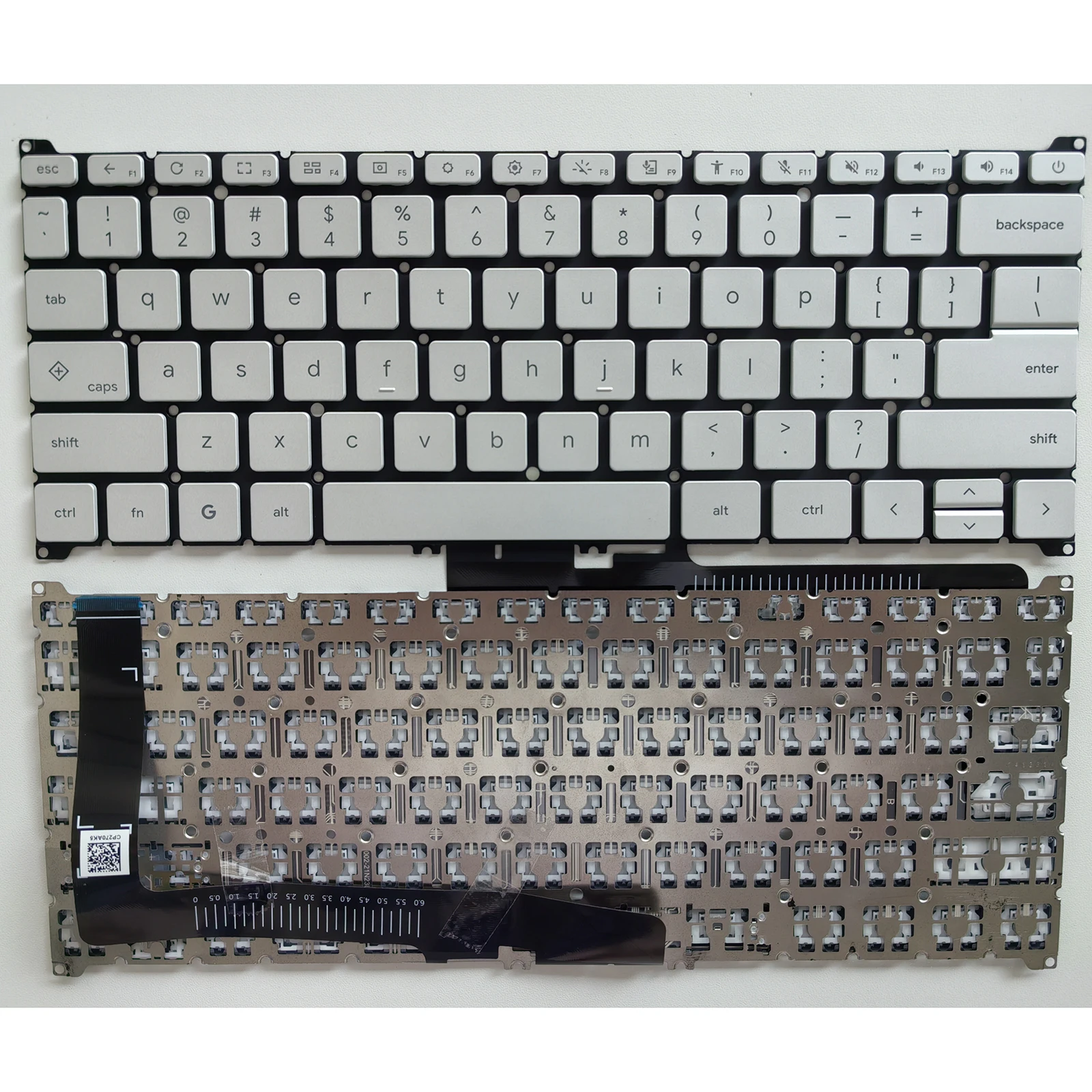 Laptop Keyboard for Acer A514-54 A514-55 A514-56 A515-41 A515-43 A314-36P SP314-55N Spin 3 SP314-55N US No Backlit Silver