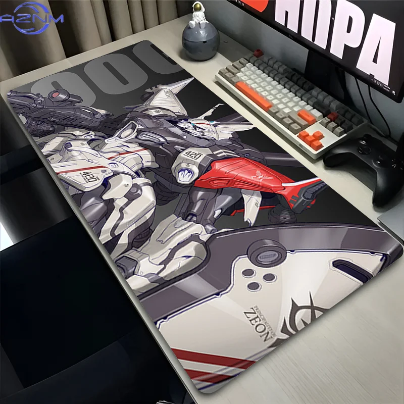 Hot Anime Mouse Pad Gamer Gaming Accessories M-mechanical Warrior G-gundam PC Computer Desk Mat Keyboard Mousepads Desktop Decor