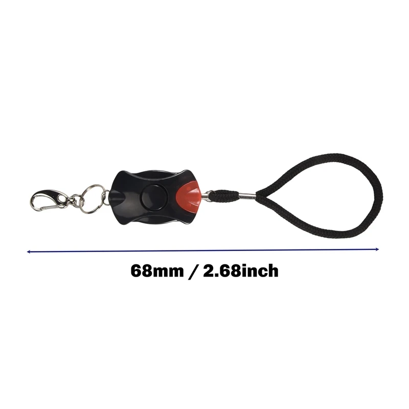 Sirena de defensa Personal con alerta de protección de 125Db, seguridad antiataque para niños, niñas y mujeres mayores que llevan alarma de pánico fuerte