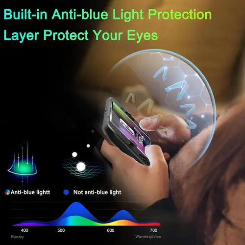 Imagen 2 del producto Paquete de 4 protectores de pantalla de vidrio templado para Nintendo Switch 2 2025, con protector de pantalla de marco de alineación para Switch 2 8''