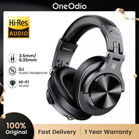 Oneodio A71 Original Studio DJ Headphones Portable Wired Headset With Music Share Port Deep Bass Stereo Headphone For Recording