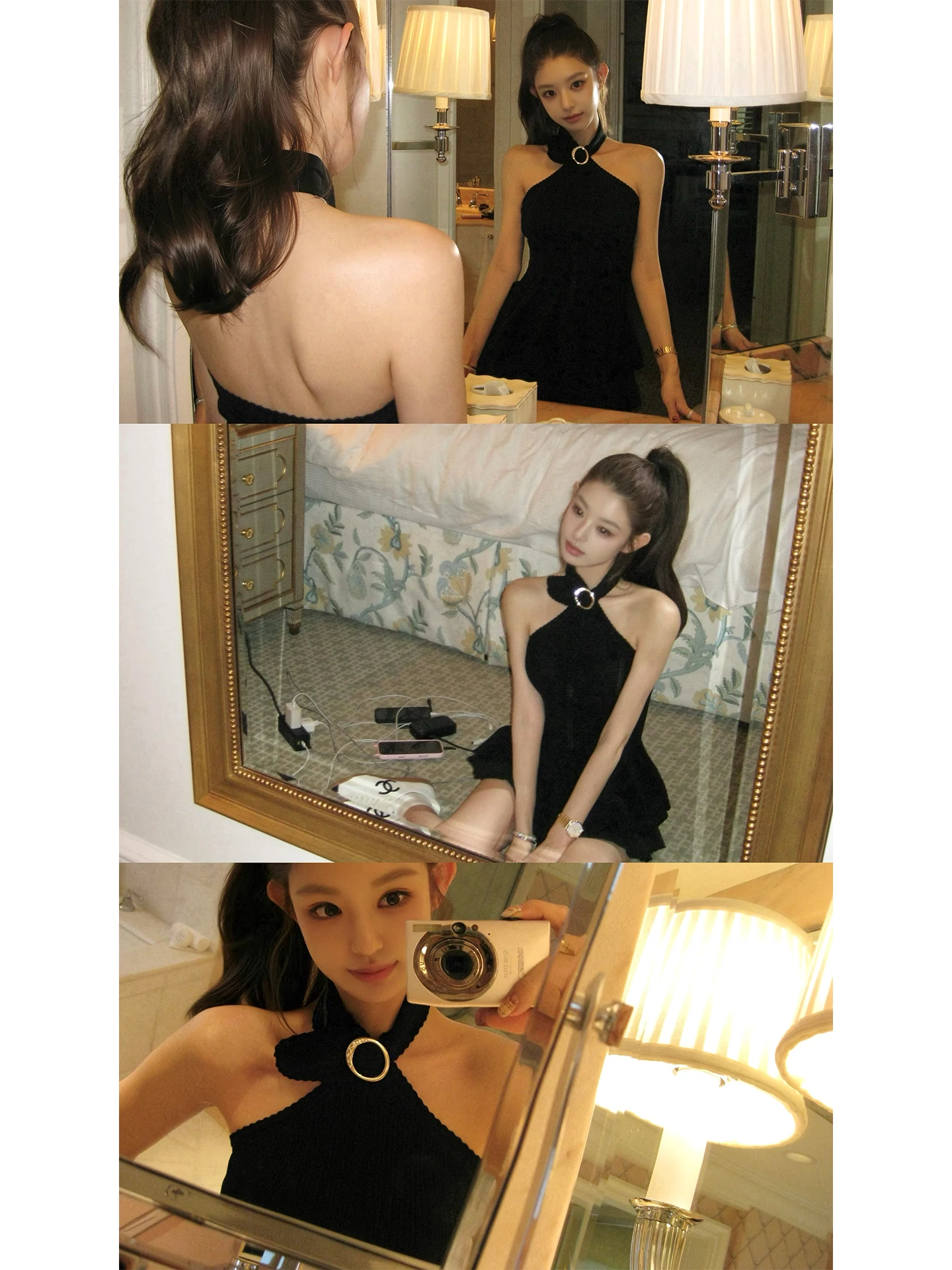 

Good Morning Fan Fan Liao Ren Slimming Knitted Vest Aosphere Hanging Ne Bal Top Women's Faion Ele Sle