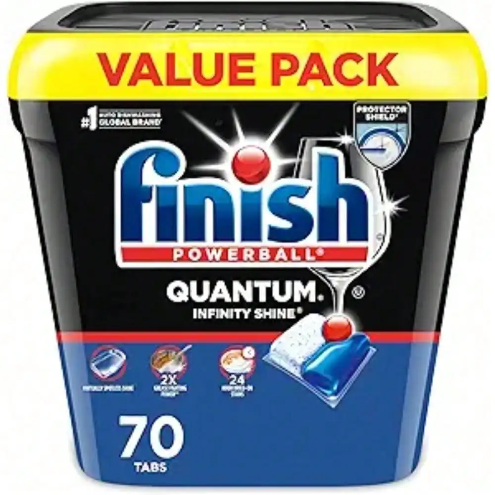 

Finish Power Dishwasher Pods, No Pre-Rinse Dishwasher Detergent Soap For Deep Clean & Shine with Degreasing Power