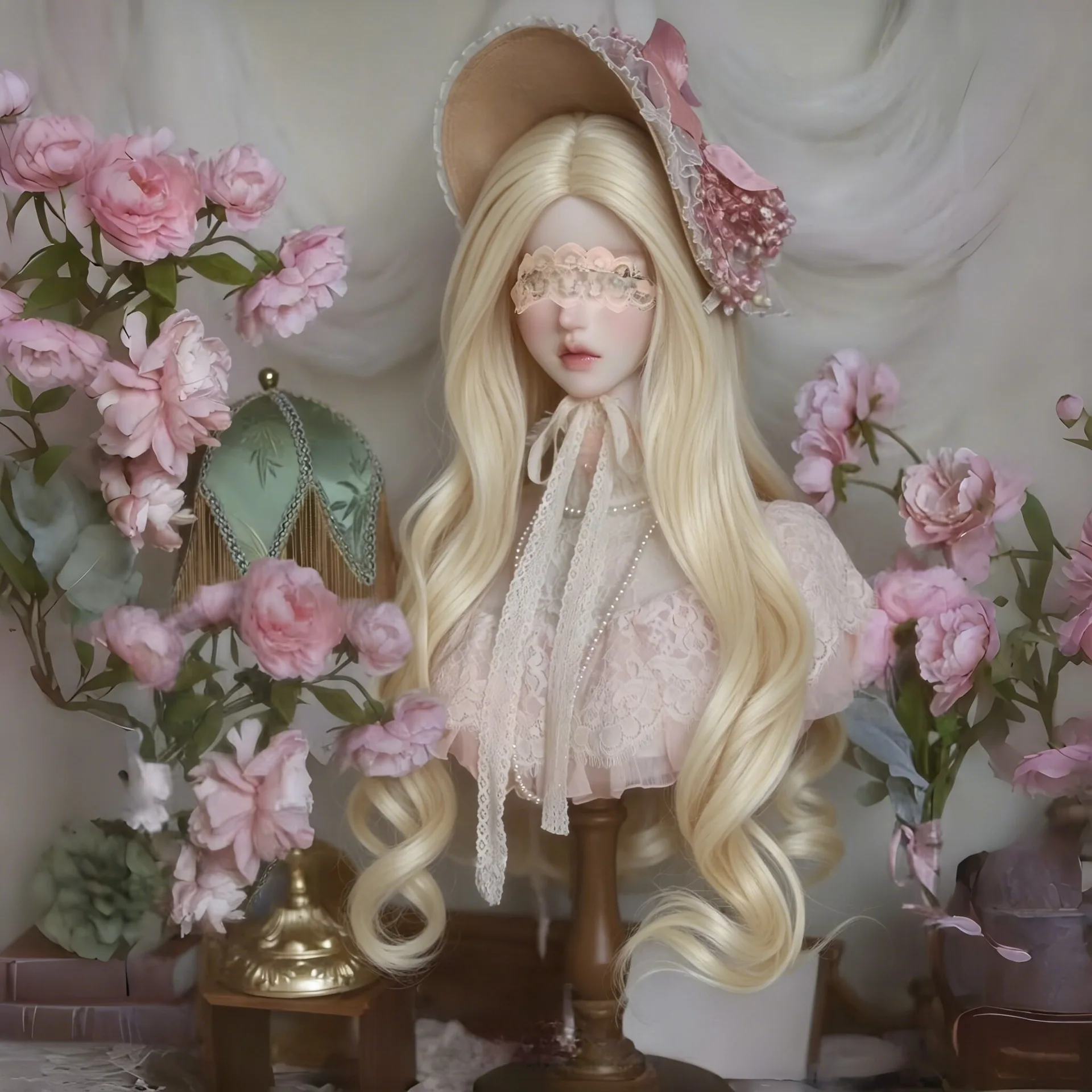 （customization 30day） 1/3 1/4 1/6 Doll's Wig for 60/45/30cm Bjd Doll  Hair Toys Ancient Style wig Doll Accessories No Doll