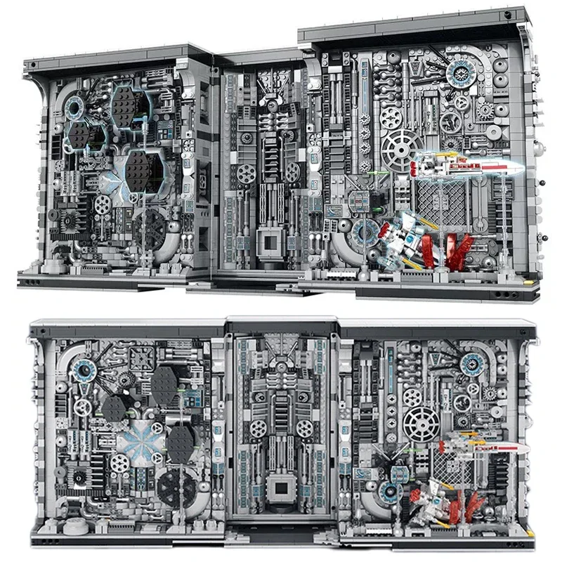 

3058PCS Planet Space Station Bookend House Building Blocks Star Aerospace View Bookstore Model Bricks Toy For Children Gift