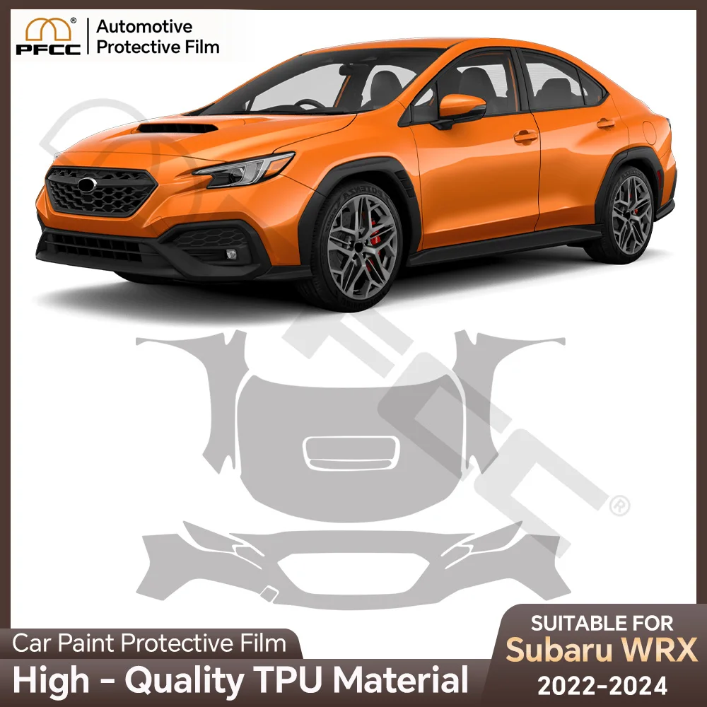 

For Subaru WRX 2022 2023 2024 TPU Anti-Scratch Paint Protection Film Car Body Clear Bra Pre-cut PPF Anti-Scratch Resistant Cover