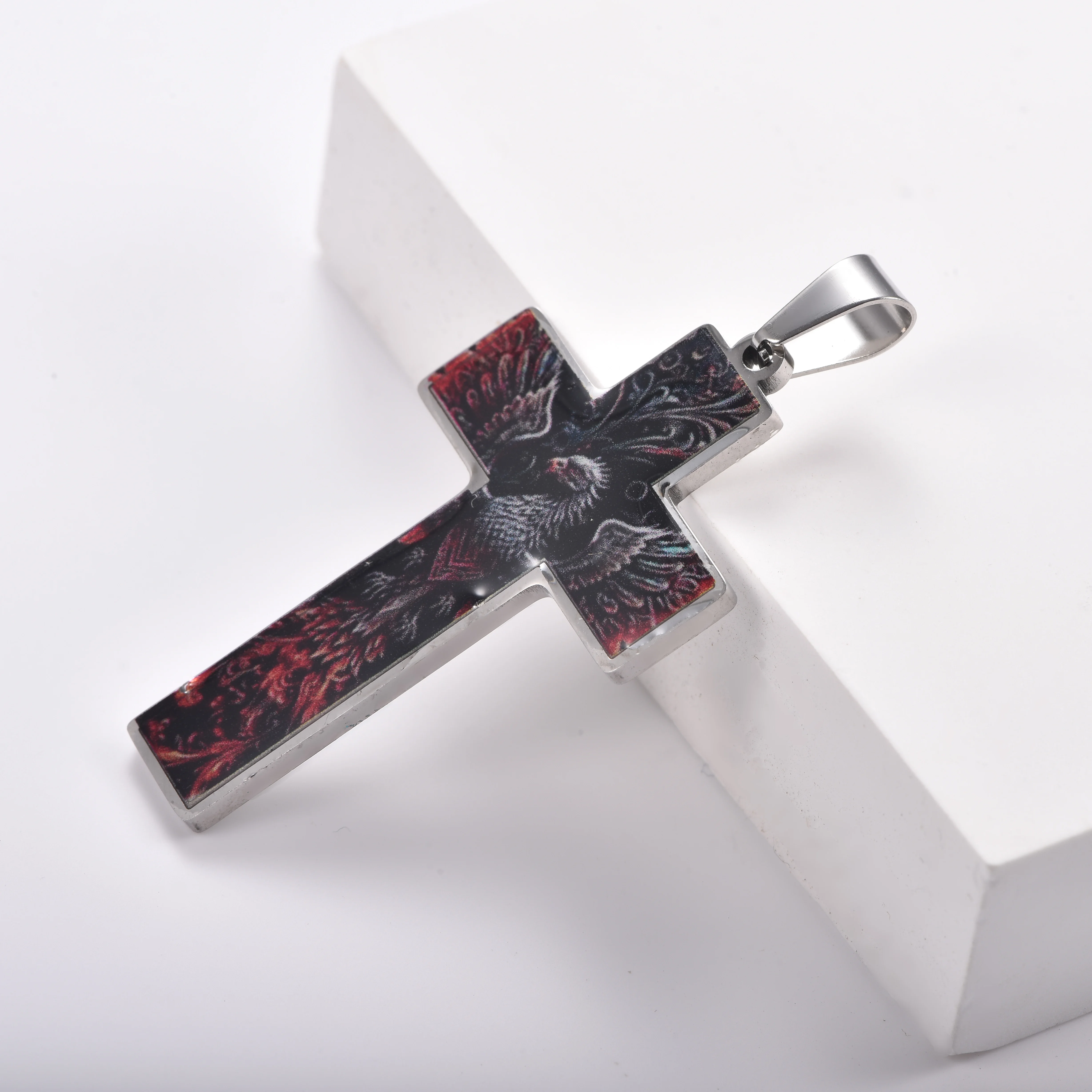 9 verschiedene christlich-religiöse Halsketten mit Jesus- und Jungfrau-Maria-Motiven, Unisex-Schmuckgeschenk – Detail 4