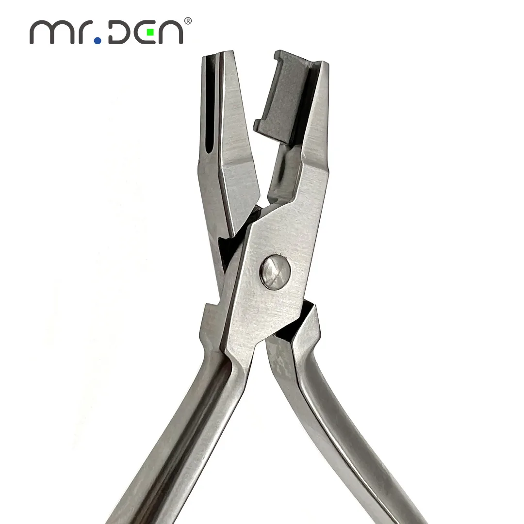 Dental Orthodontic Ligature Wire Pliers Multiple Function Forceps for Making Ligature Wire Loops Professional Dental Tools