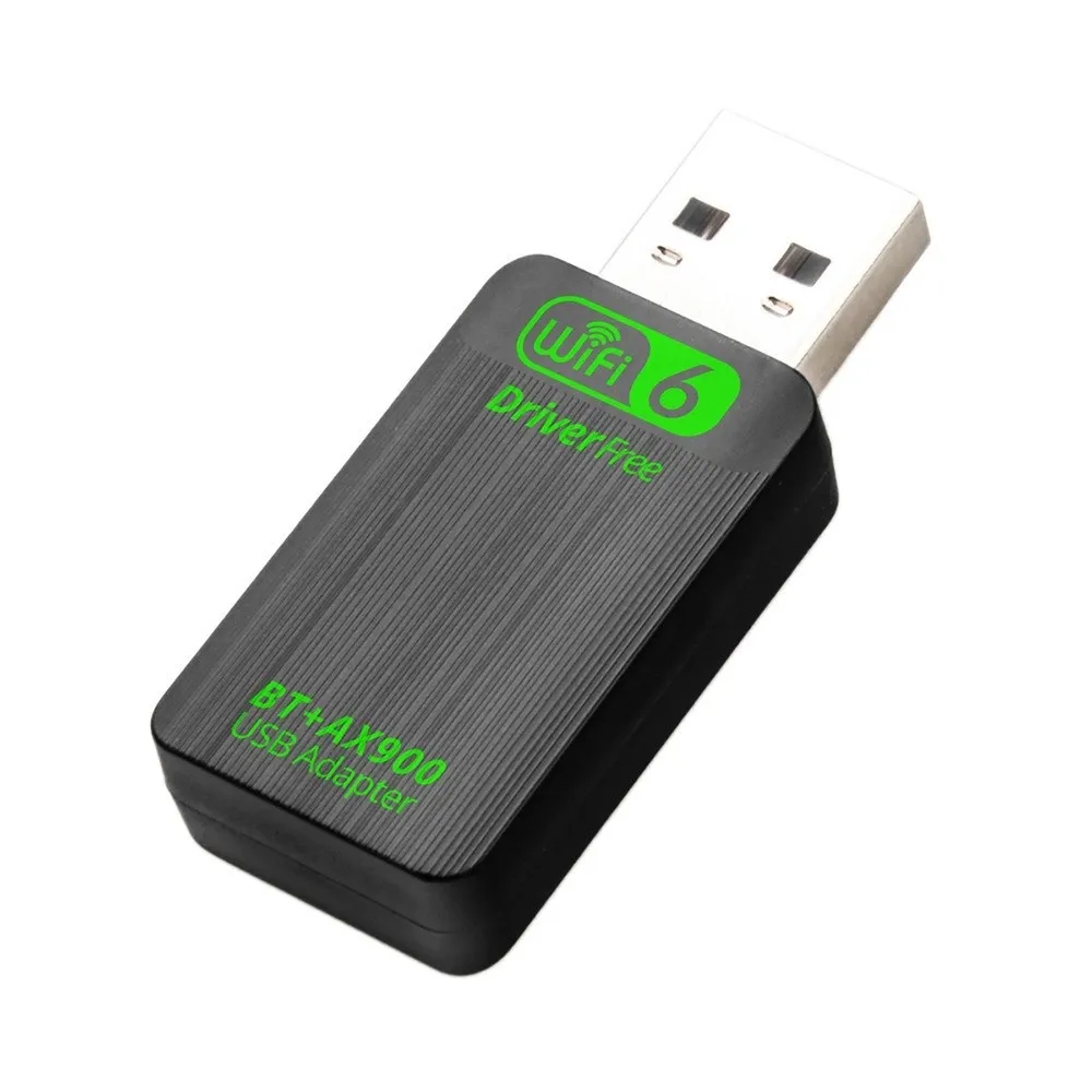 

Новый пластиковый Wi-Fi адаптер WiFi 6 AX900, двухдиапазонный Wi-Fi приемник, Bluetooth 5.4, 2.4G/5ГГц, беспроводная сетевая карта для офиса и дома