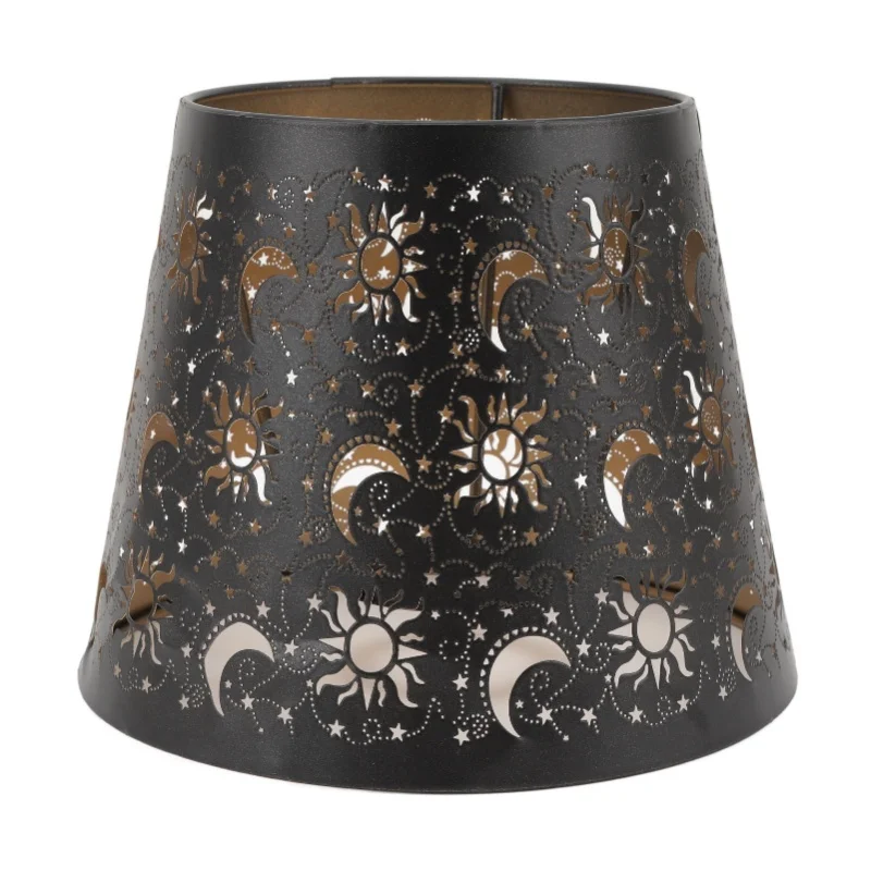 

Тень металлический абажур E27 E26 зажим на абажуре настольный полый железный абажур для настольной лампы торшер