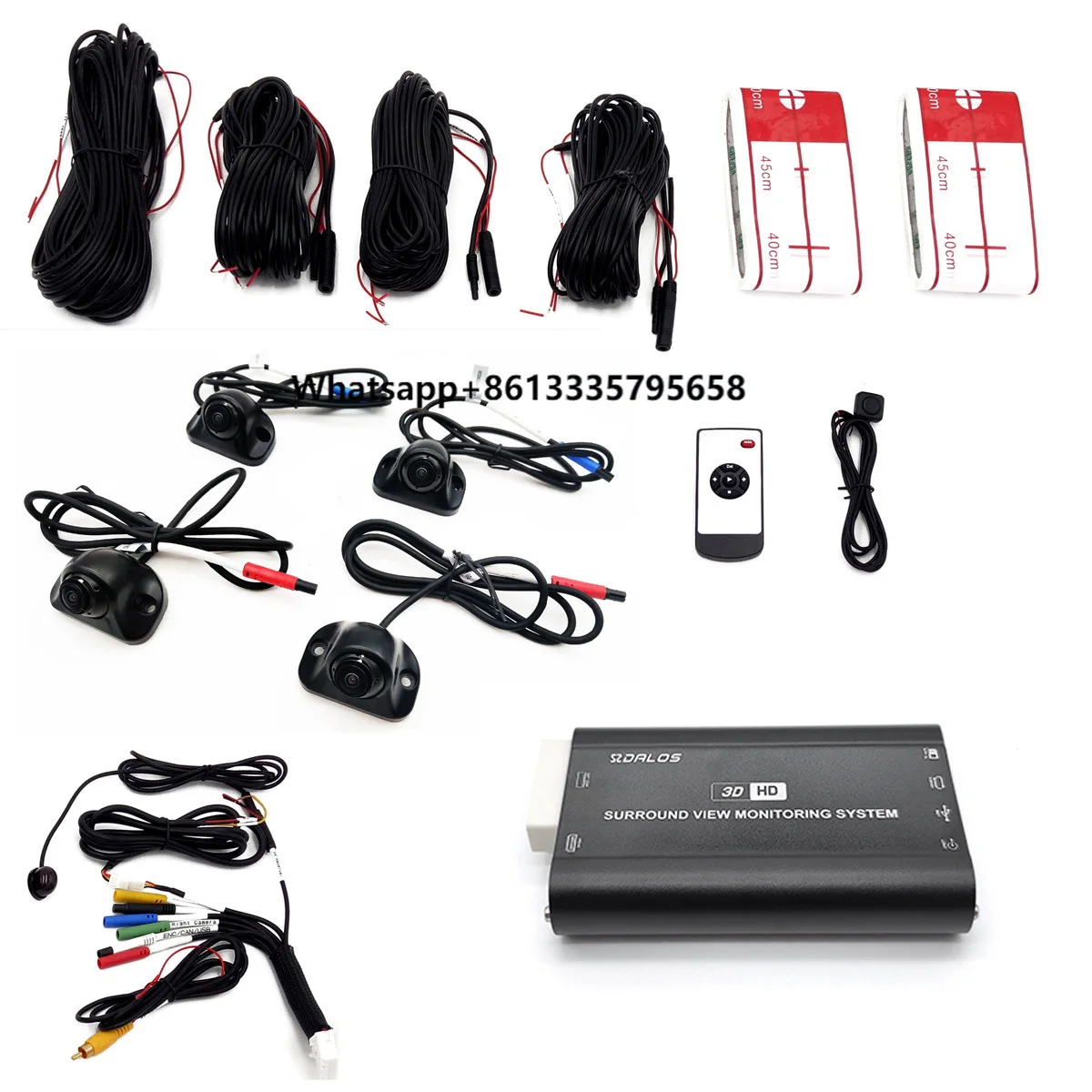 

Car Parts&accessories High Quality Bird View 360 Degree Surrounding Viewing System Vehicle Blind Spot Panoramic