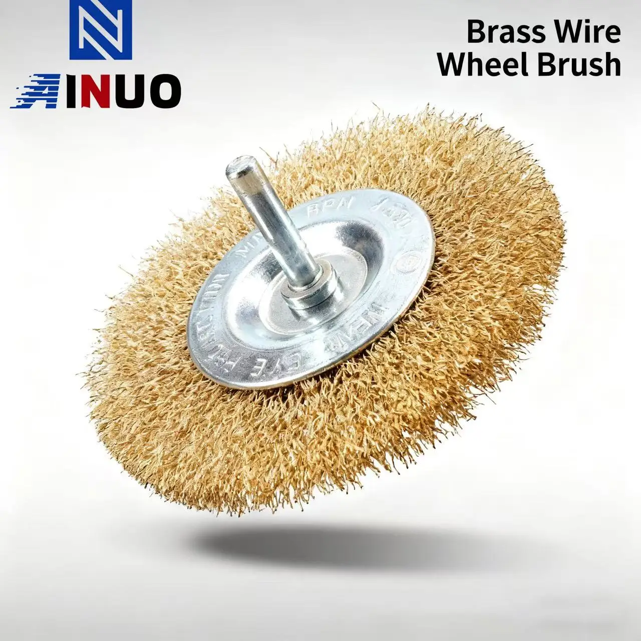 

Steel Wire Brush Brass Plated Wheels Coarse Carbon Steel Crimped Wire Wheel Rust Removal Electric Drill Tool Accessory