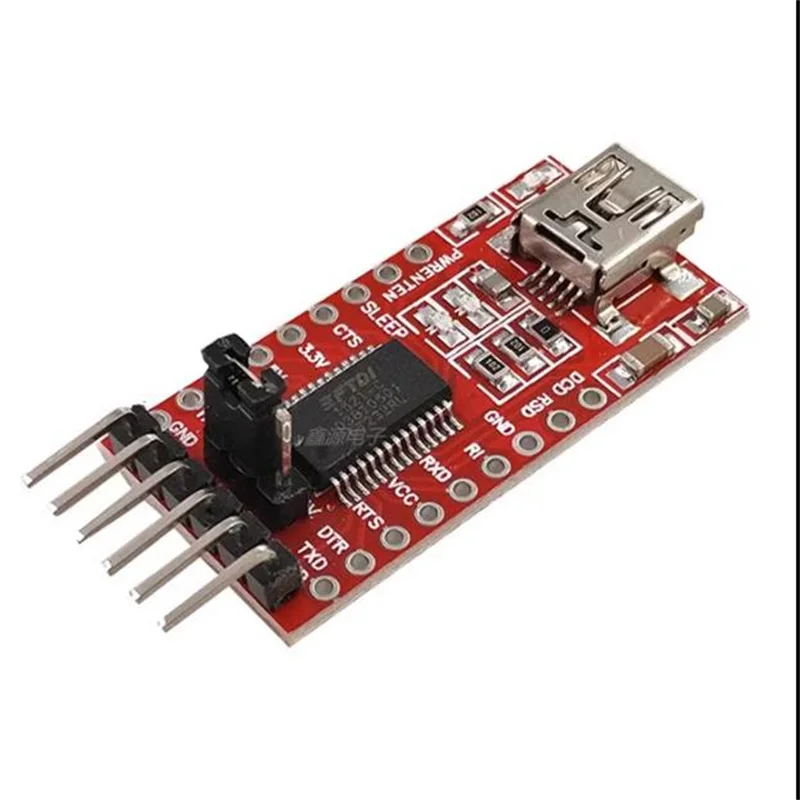 USB To TTL Support 3.3V 5V FT232RL Module Download Cable Mini Interface