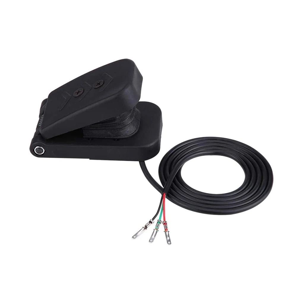 Electric Tricycle Throttle Speed Control Brake Foot Black Kids Plastic Children Car Boat Scooter Parts Accessory