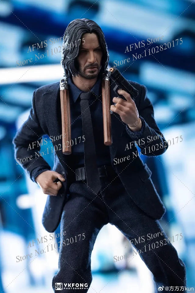 AT custom 1/12 Scale Collectible Figure Figure John Wick Keanu