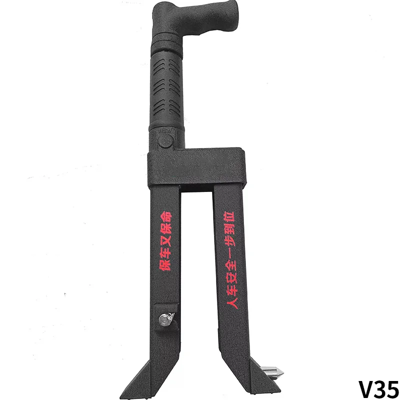 Car Pedal Lock Anti-Theft Brake Lock, Clutch and Throttle Lock Seatbelt Cutter/Window Breaker Self-Rescue Equipment