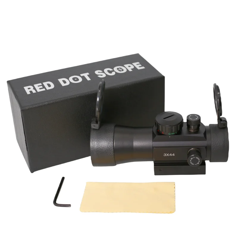 3X44 2X40 3X42 1X40 Holographic Sight  Red/Green Dot Scope  Red Dot Reflex Sight With 11/20mm Mount For Hunting Telescopic Scope