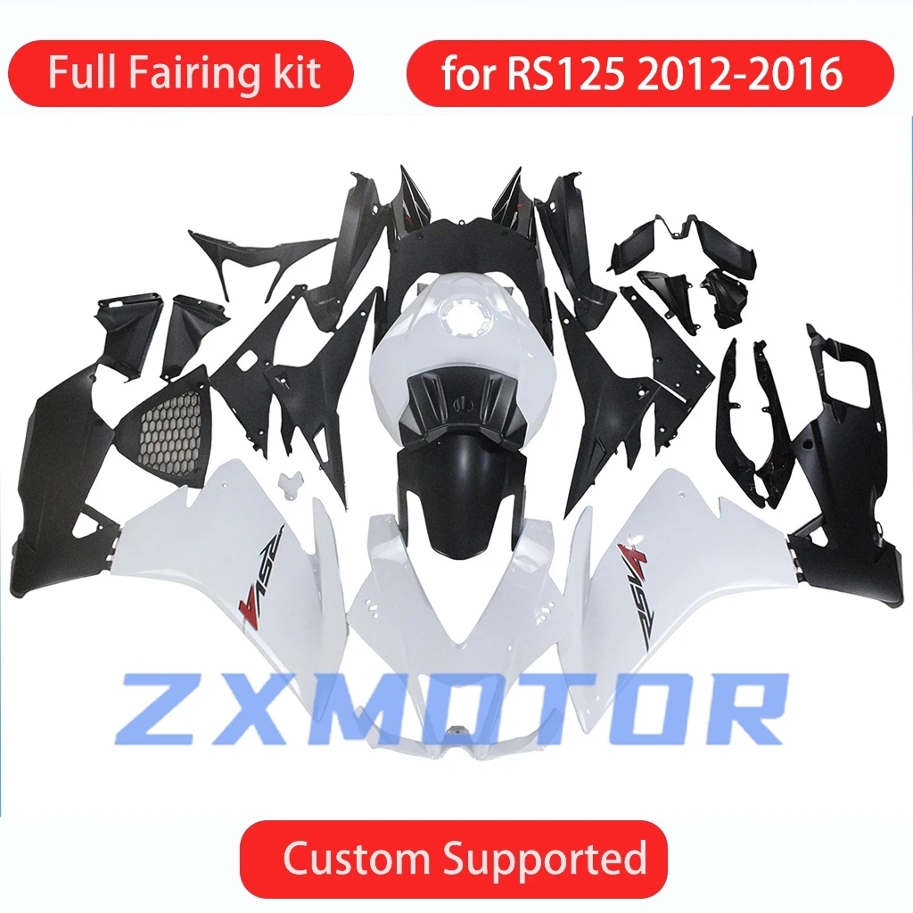 Rebuild Motorcycle Fairings RS4 2012 2013 2014 2015 2016 ZXMT Injection Fairing Kit Bodywork for Aprilia RS125 RSV 125