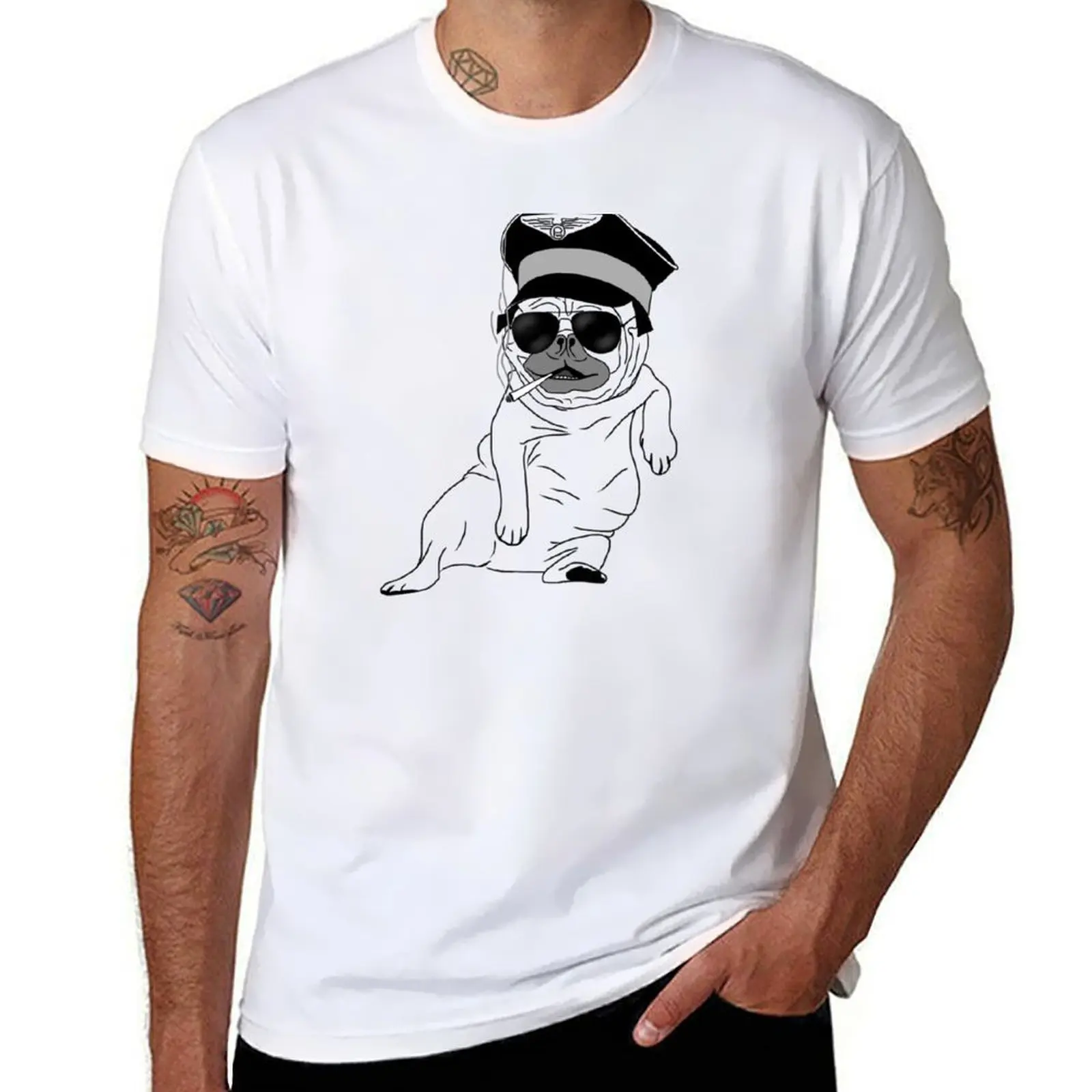 

Freight Dog T-Shirt men t shirt cotton 100% man t shirt summer T-Shirt
