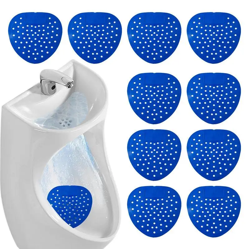 10Pcs Fragrance Anti-microbial Deodorizer Men Urinal Deodorant Urine Pool Aroma Pad Eco Friendly Filter Urinal Mat