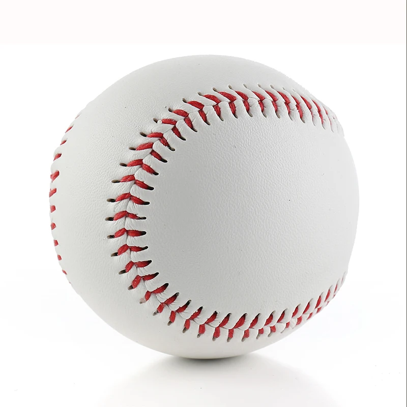 Handmade Baseball Ball Group For Outdoor Game Training PVC Soft Solid Foam Bouncy 9-inch 3Pcs Bouncy Ball Group For Outdoor