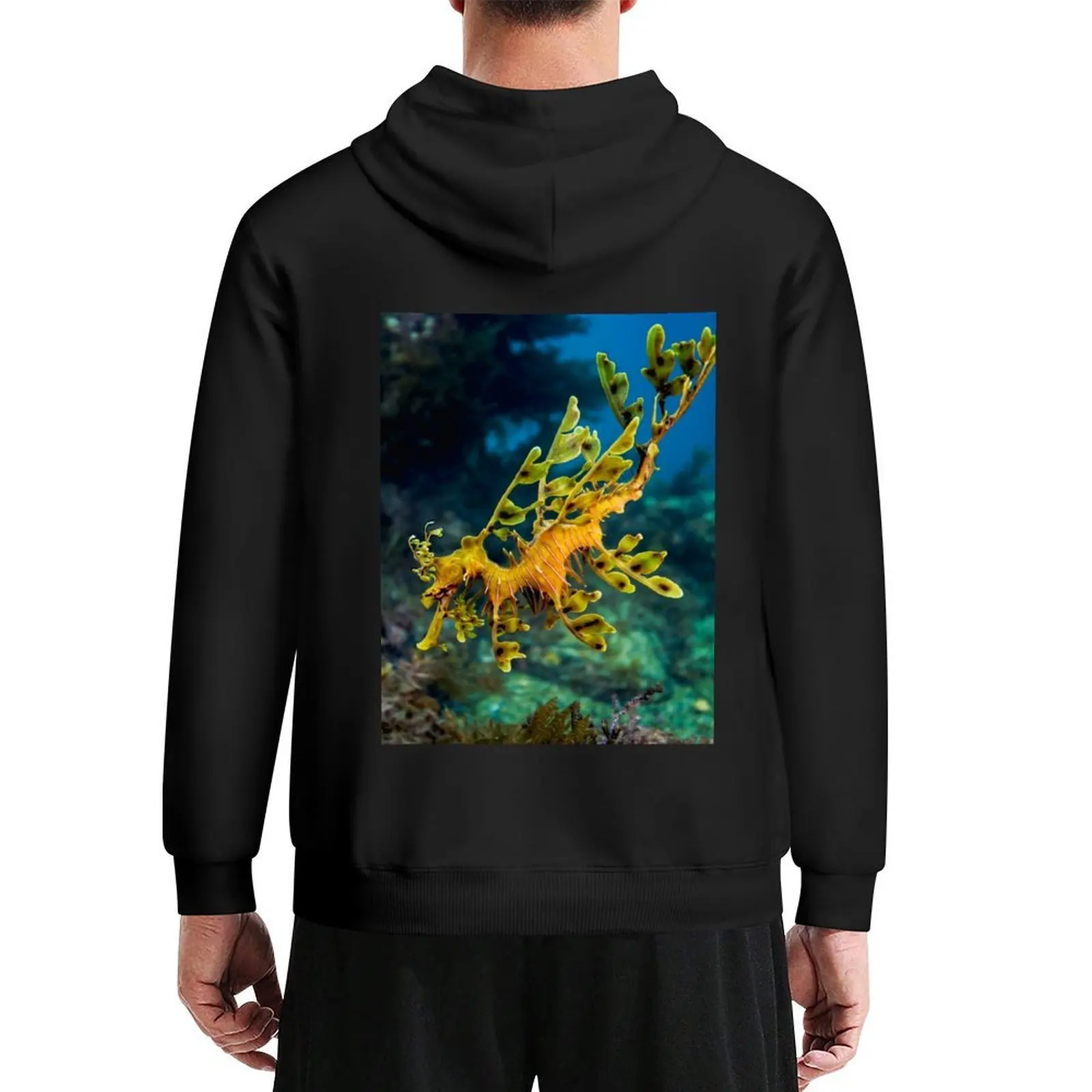 

Leafy Dragon Hoodie male clothes anime clothing men's autumn clothes mens designer clothes mens hoodies