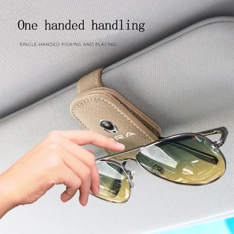 

Magnetic Sunglasses Clip Sun Visor Space Saving For ORA Good Cat Haomao Funky Cat White Cat Car Accessories Interior Accessories