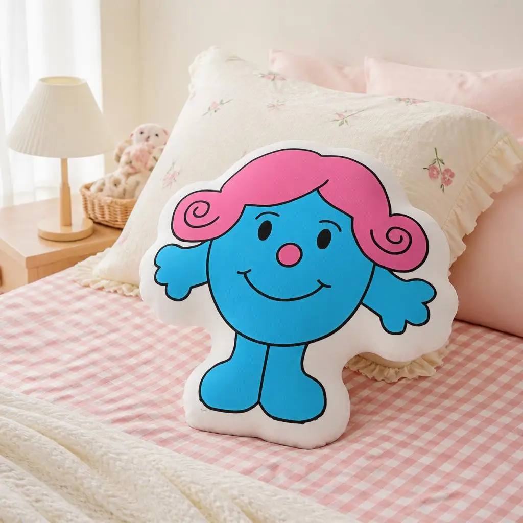 M-Mr M-Men L-Little M-Miss I Heart the NHS Cushion Irregular Stuffed Throw Pillow Home Decor Gift Sofa Bed